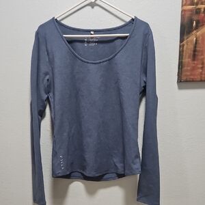 P'tula Fitted Blue Blouse